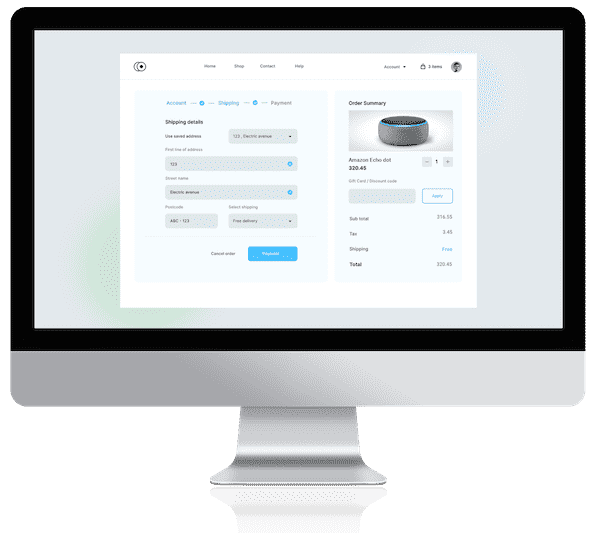 Shopping Cart Summary 