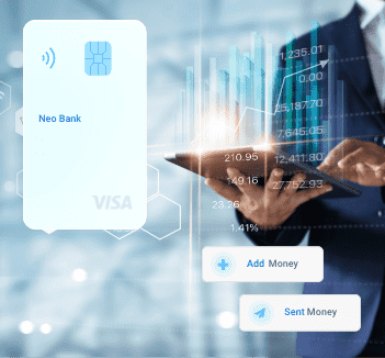 Neo bank, send money and add money